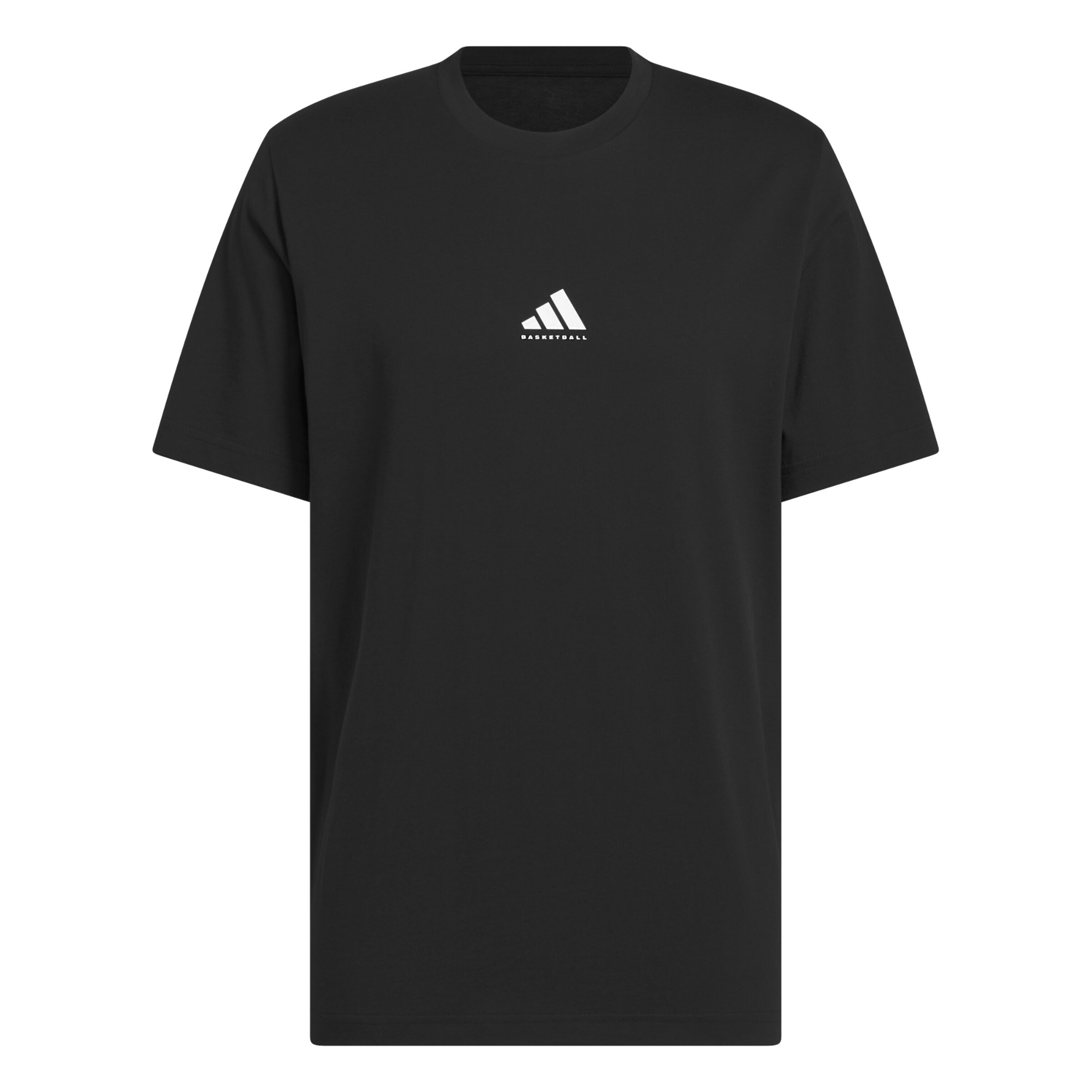 ADIDAS PERFORMANCE Performance shirt 'Basketball Graphic' in Black: front