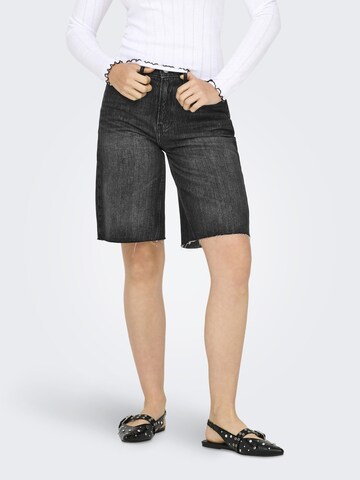 Loosefit Jean 'ONLCaro' ONLY en noir : devant