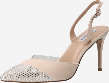 STEVE MADDEN - Sapatos de salto 'LIZANDRA' em bege: frente