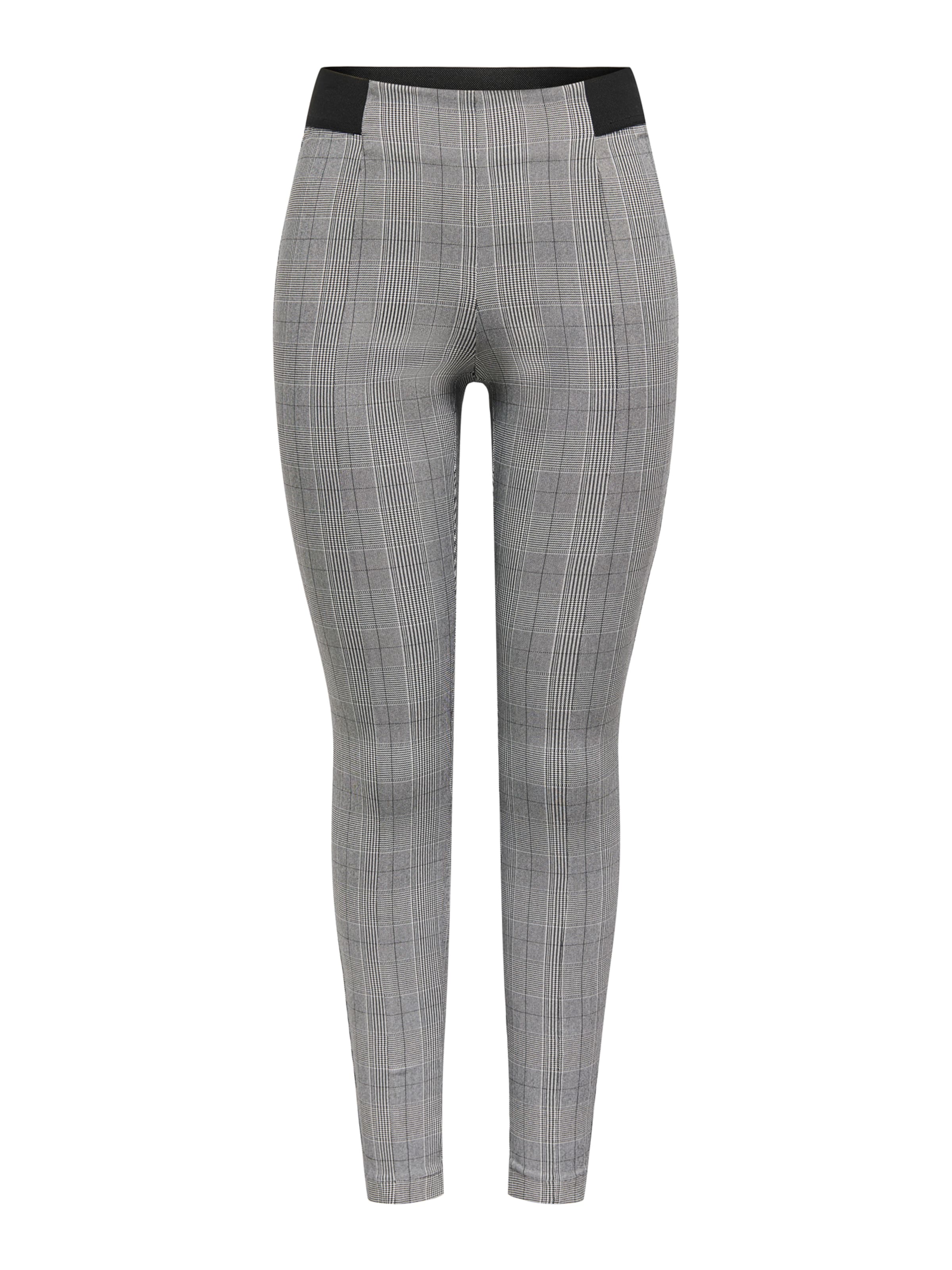 ONLY Trousers 'ONLMEDUSA' in Grey / Black / White, Item view