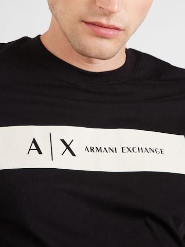 ARMANI EXCHANGE Футболка в Черный