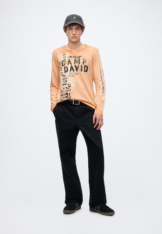 CAMP DAVID Shirt in Orange