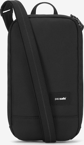 Pacsafe Crossbody Bag 'RFIDsafe Tech' in Black: front