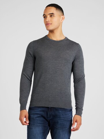 Pull-over Hackett London en gris : devant