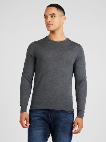 Hackett London Sweater in Grey: front