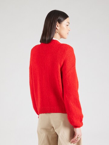 COMMA Gebreid vest in Rood