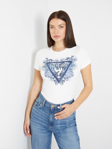 GUESS Shirt in White: front