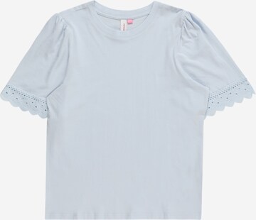 Vero Moda Girl T-shirt 'PANNA GLENN' i blå: framsida