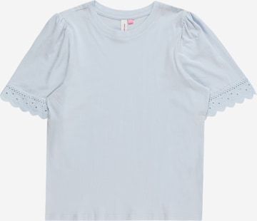 Vero Moda Girl T-shirt 'PANNA GLENN' i blå: framsida