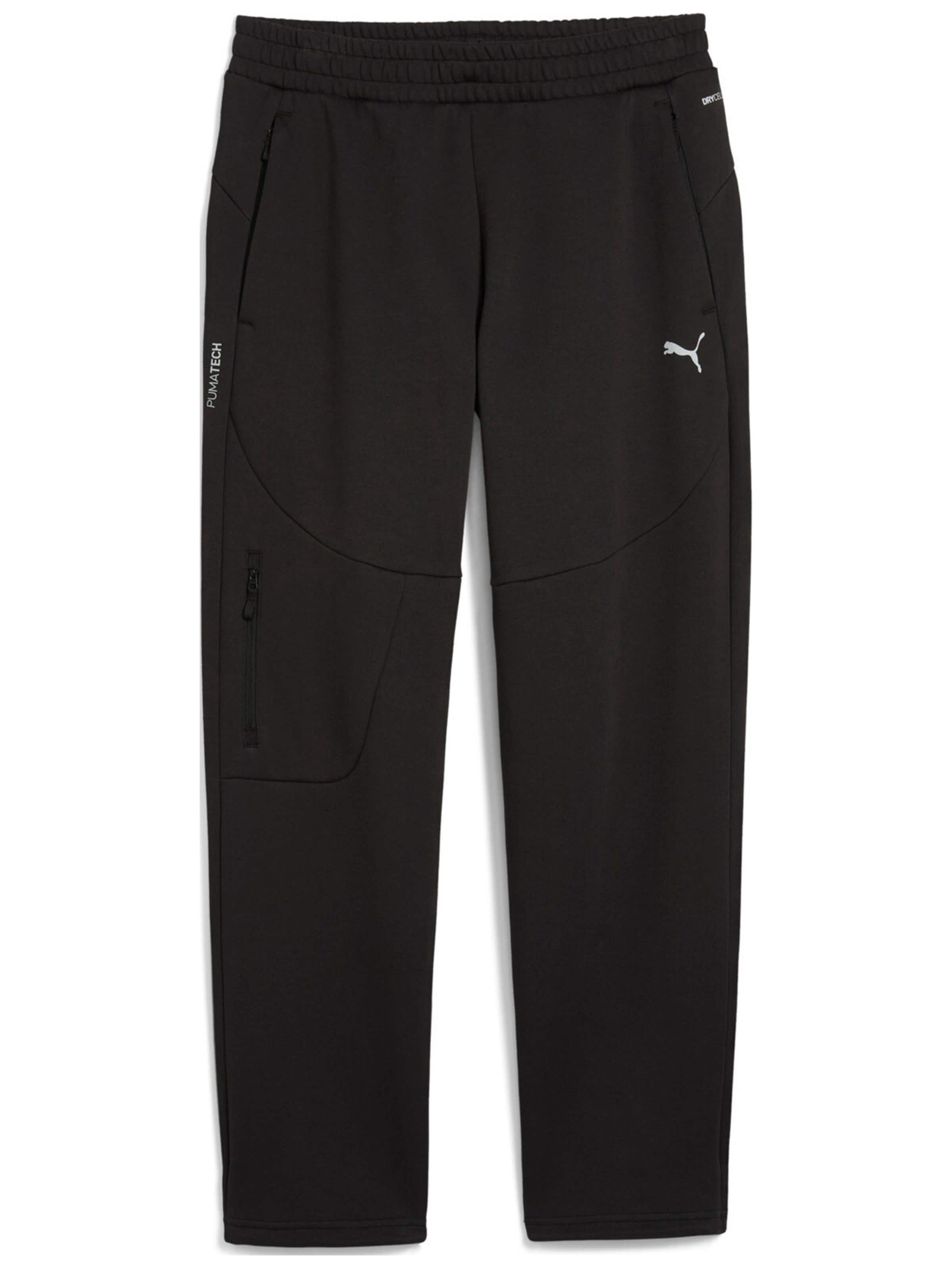 PUMA - regular Pantalón deportivo 'Puma tech Track Pants' en negro