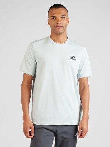 ADIDAS SPORTSWEAR Performance shirt 'Designed For Movement' in Grey: front