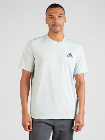 ADIDAS SPORTSWEAR Performance Shirt 'Designed For Movement' in Grey: front
