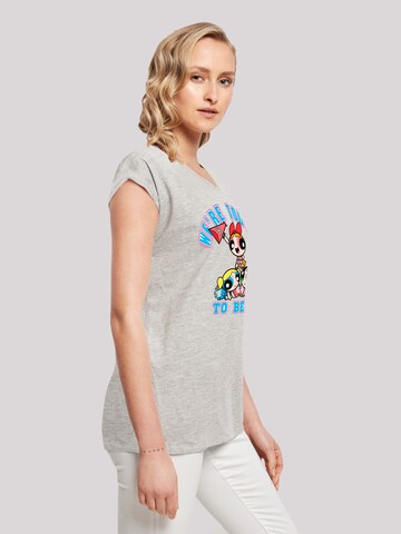 F4NT4STIC Shirt 'Powerpuff Girls Tough To Beat' in Grey