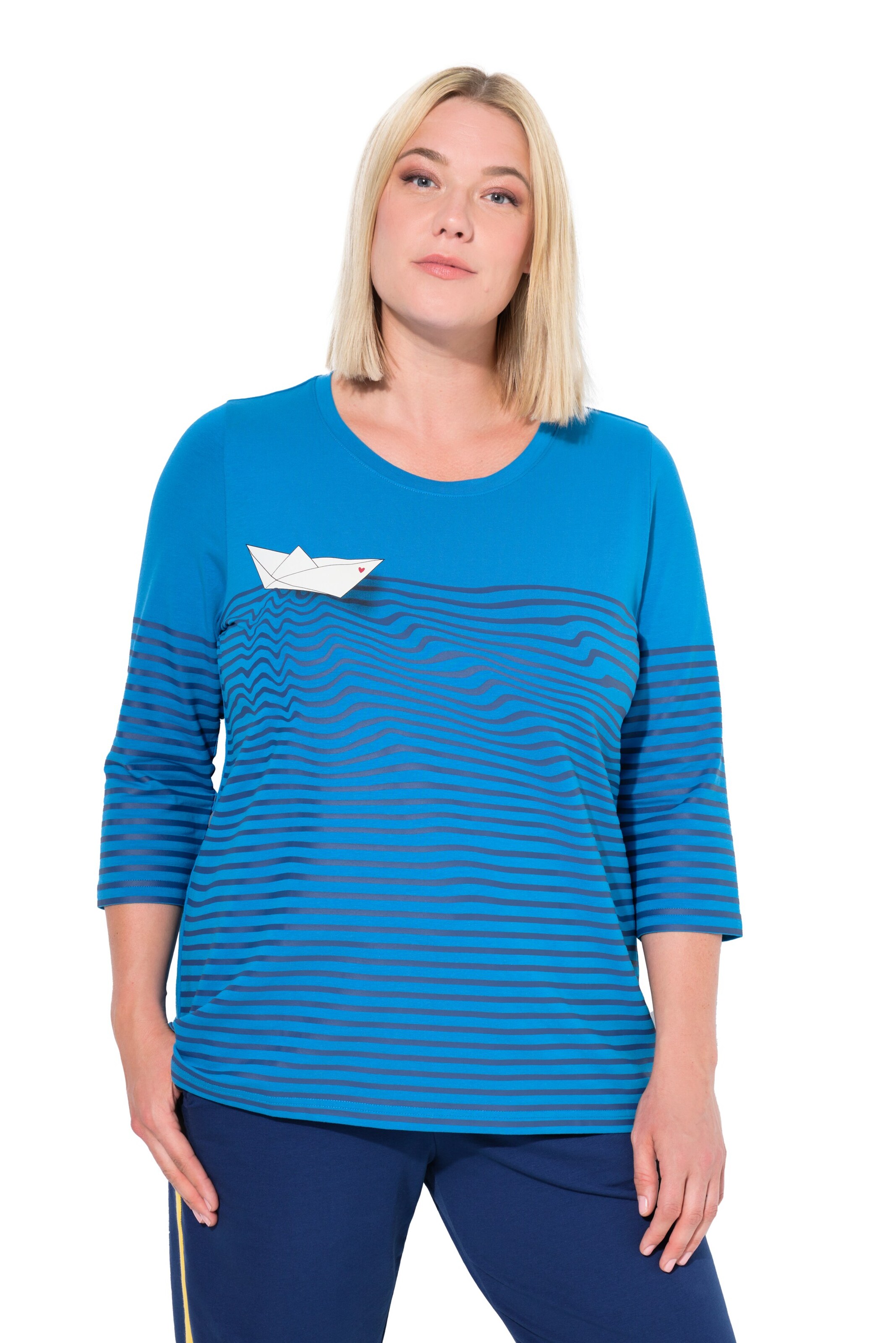 Ulla Popken Shirt in Blue: front