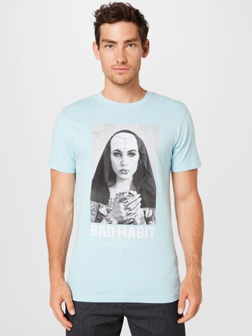 Mister Tee Футболка 'Bad Habit' в Синий: спереди