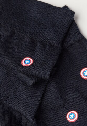 INTIMISSIMI Socks 'Marvel | Captain America' in Blau