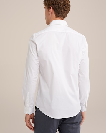 Slim fit Cămașă de la WE Fashion pe alb