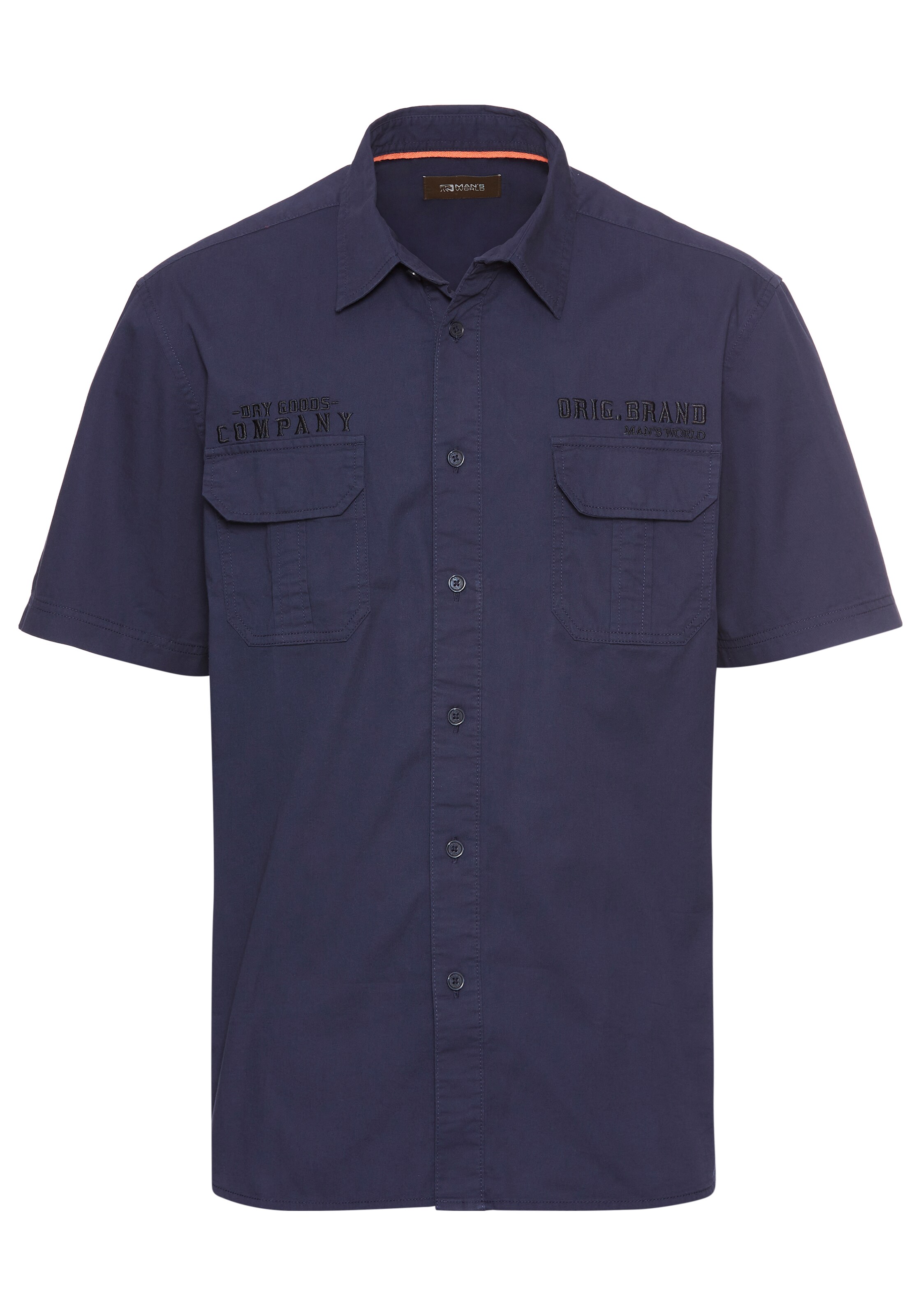 Man's World Regular fit Button Up Shirt in Blue: front