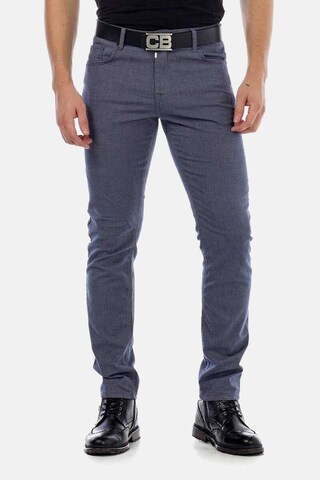 CIPO & BAXX Regular Jeans in Blauw: voorkant