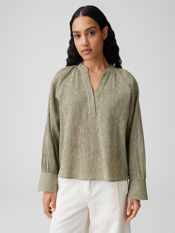 OPUS Blouse 'Fohemia' in Green: front