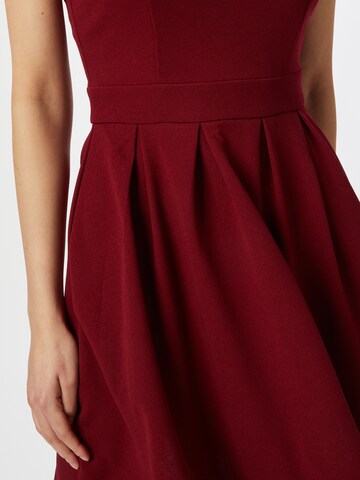 raudona Skirt & Stiletto Kokteilinė suknelė