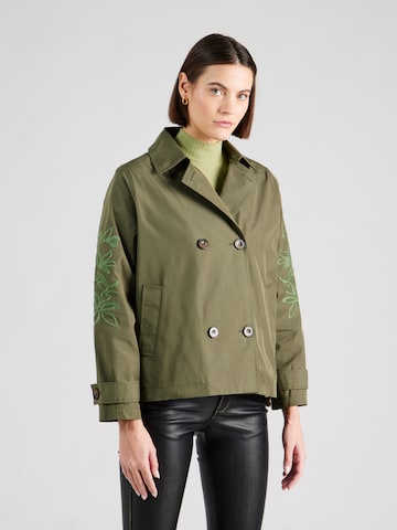 Manteau mi-saison 'Inia' LIEBLINGSSTÜCK en vert : devant