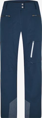 ZIENER Regular Workout Pants 'THOLINE' in Blue: front