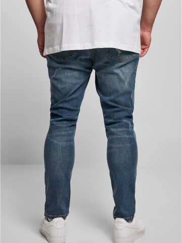 Slimfit Jeans de la Urban Classics pe albastru