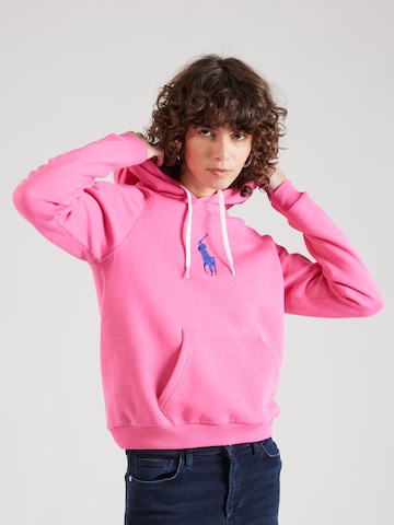 Polo Ralph Lauren Bluzka sportowa w kolorze różowy: przód