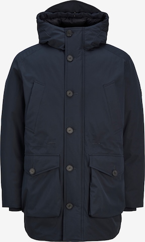 JACK & JONES Téli parka 'JPRCCCITY' - kék: elől