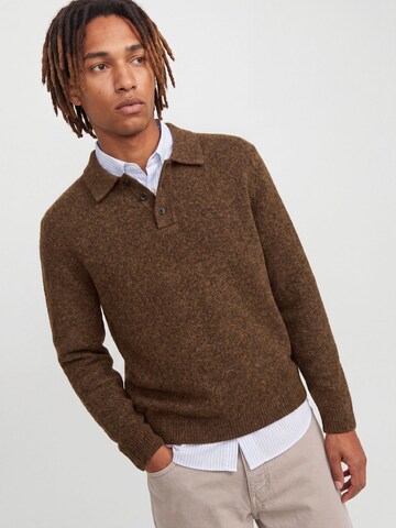 JACK & JONES - Jersey en marrón