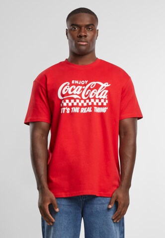 T-Shirt 'Coca Cola Enjoy Coke' Merchcode en rouge : devant
