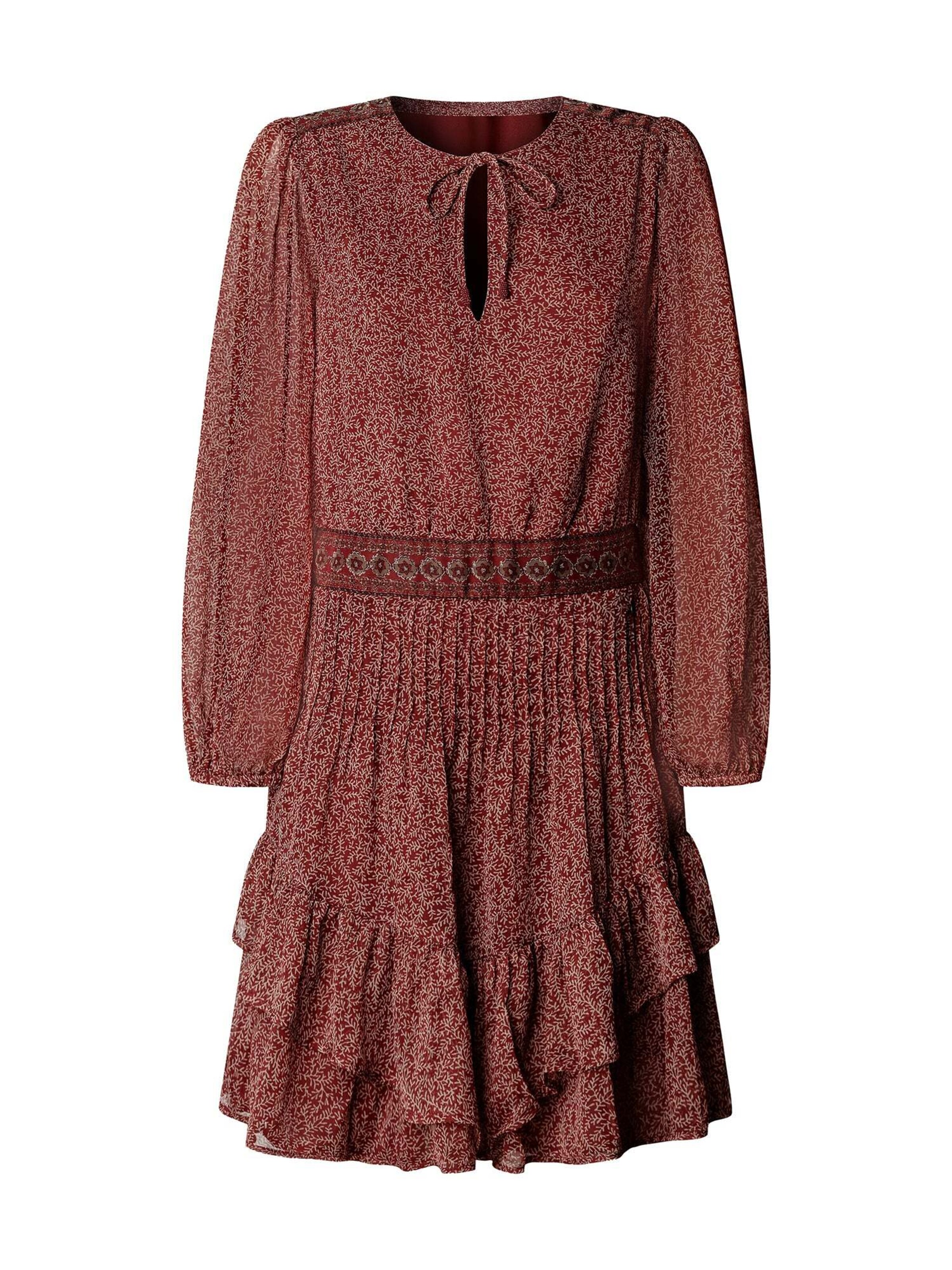Pepe Jeans Kleid 'Hipatia' in Rot: Vorderseite