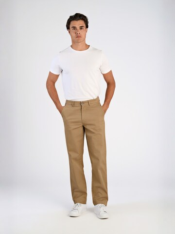 Baggy Pantalon chino Lindbergh en beige