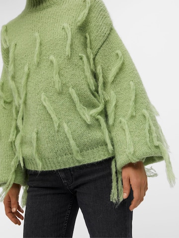 OBJECT Sweter 'Sun' w kolorze zielony