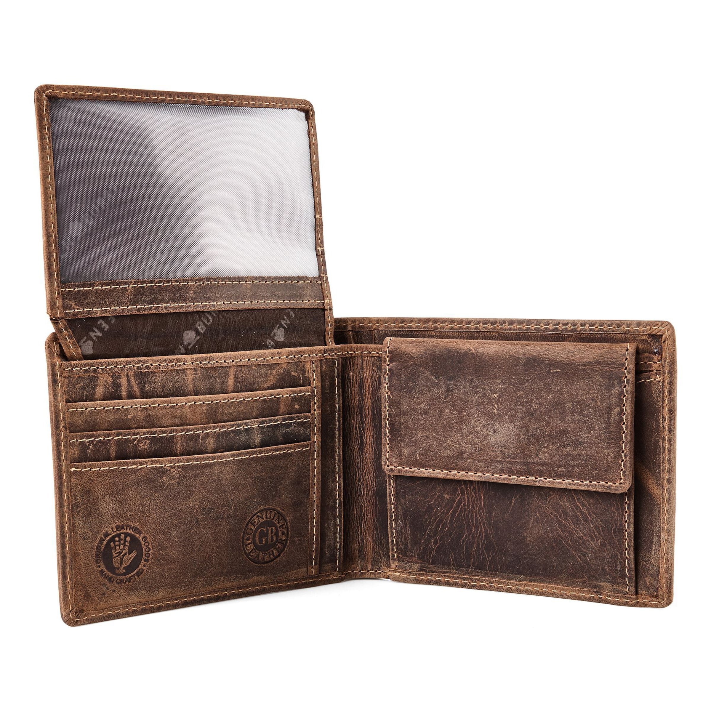 Porte-monnaies GREENBURRY en marron