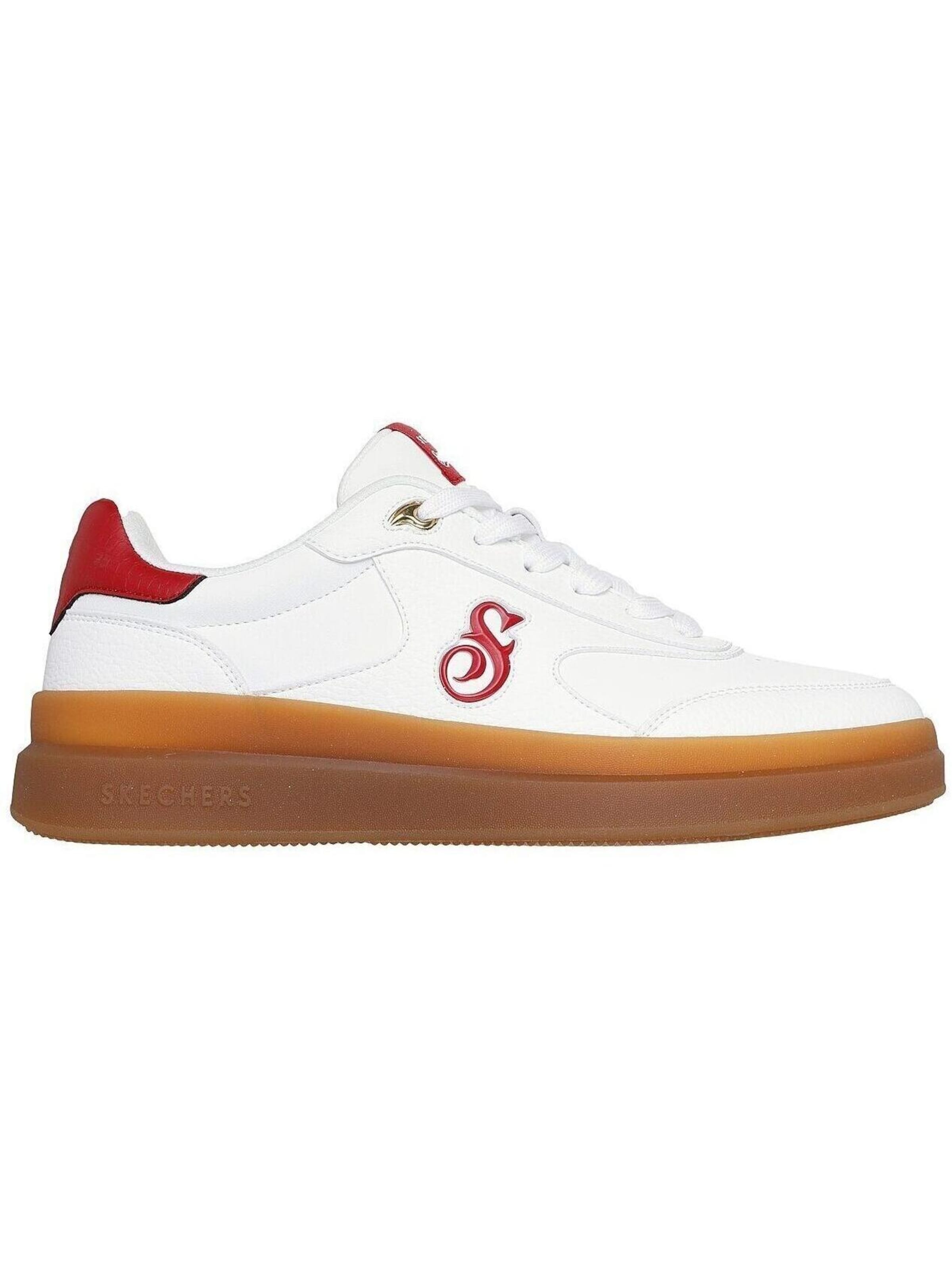 SKECHERS Sportschuh 'Skechers Courtside-cali Dudez' in Weiß