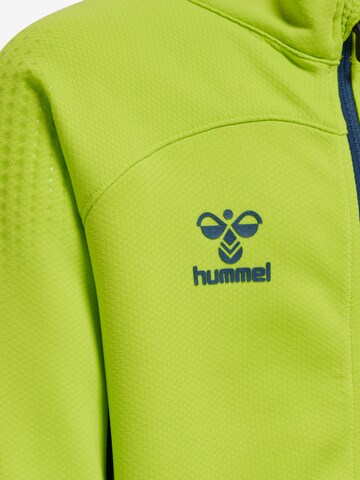 Hummel Sportief sweatvest 'Lead' in Groen