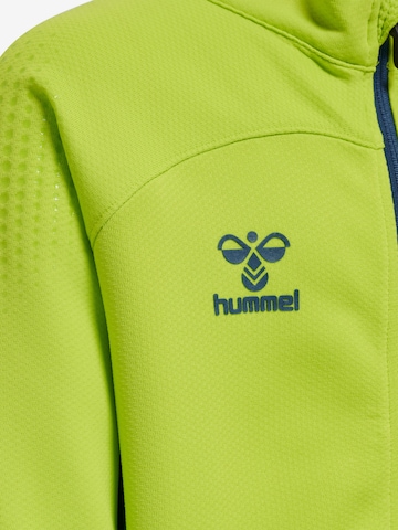 Hummel Sportief sweatvest 'Lead' in Groen