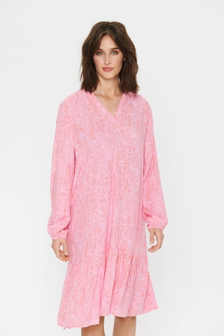 Robe 'Lyng' SAINT TROPEZ en rose : devant