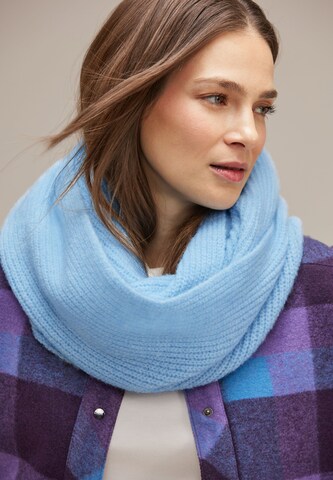 STREET ONE Tube Scarf in Blue: front