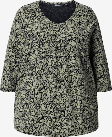 Ulla Popken Shirt in Groen: voorkant