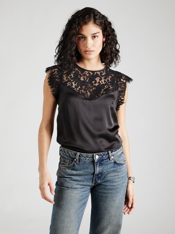 GUESS Bluse in Schwarz: Vorderseite