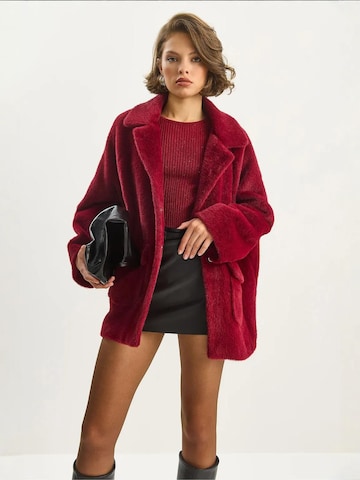 Bianco Lucci - Sobretudo de inverno em vermelho