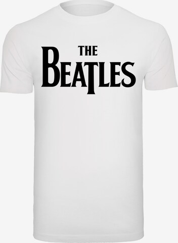 Logo YOU in Beatles Shirt Black\' F4NT4STIC Weiß Drop | \'The ABOUT Band T