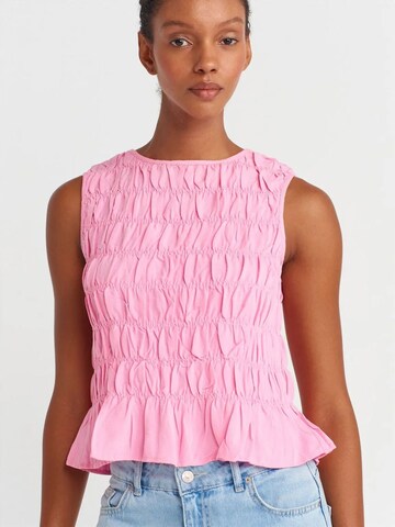 Dilvin Top in Pink