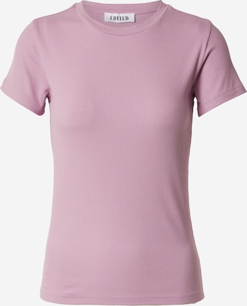 T-shirt 'Naara' EDITED en violet : devant