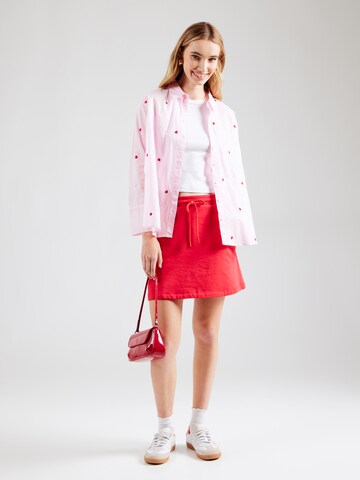 Chemisier 'ONLNEW LINA' ONLY en rose