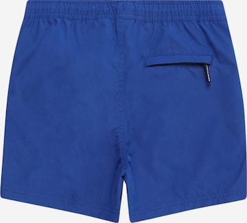 Jack & Jones Junior Plavecké šortky 'MALTA' – modrá