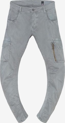 Le Temps Des Cerises Cargo Pants in Grey: front